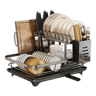 生锈包赔！加厚不锈钢碗碟收纳架