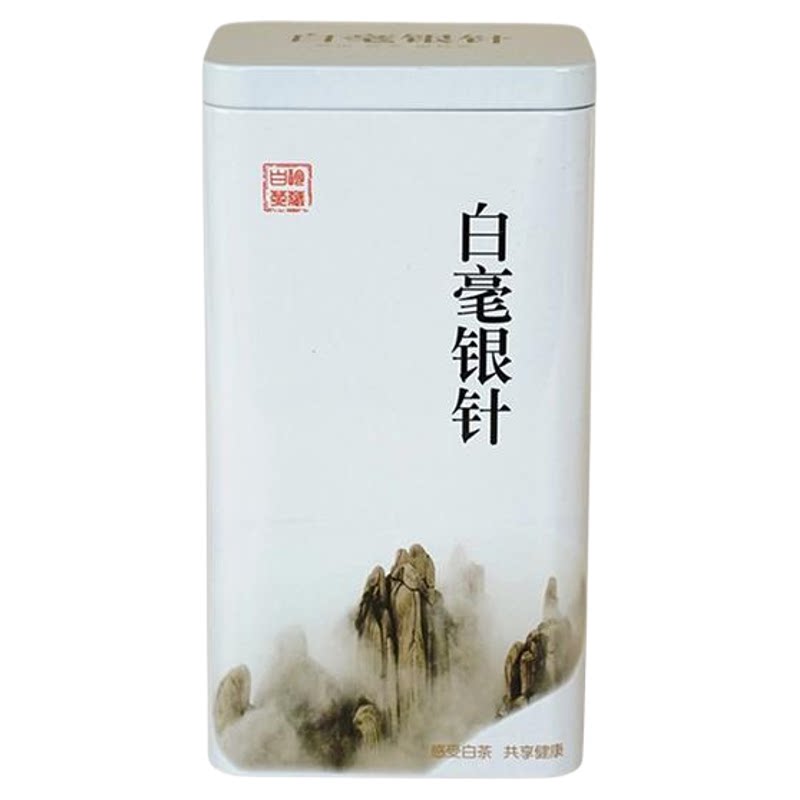 2021年福鼎白茶白毫银针茶叶罐装