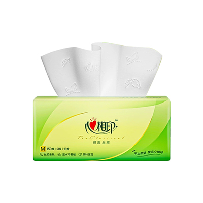 家用无香型M码150抽3层大包装