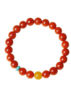 宫里上新收藏级天然南红手串