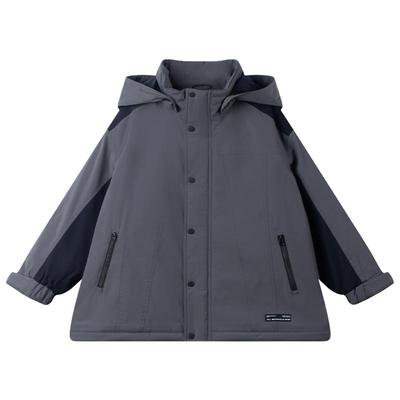 【机能三合一】两件套强防水户外外套+毛绒内搭 可展开帽檐男童冬