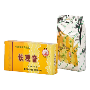 海堤茶叶旗舰店 AT202浓香型乌龙茶铁观音出口产品 125g/盒