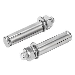 国标304不锈钢膨胀螺丝螺栓加长拉爆膨胀管钉外管大全M6M8M10M12