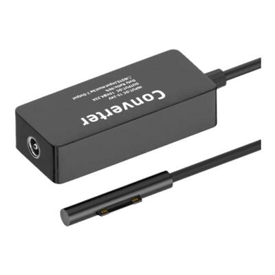 适用微软Surface电源充电器转换typec方口母座转Pro3/4/5/6/7/8/X