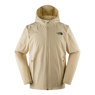 The North Face北面防晒衣男春夏款户外UPF50+皮肤衣薄款外套8AUR