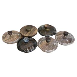 玻璃茶壶盖配件通用提梁壶盖茶漏过滤内胆蒸煮一体四代玻璃盖子