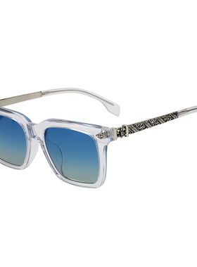 板材复古国潮风龙纹腿遮阳太阳镜