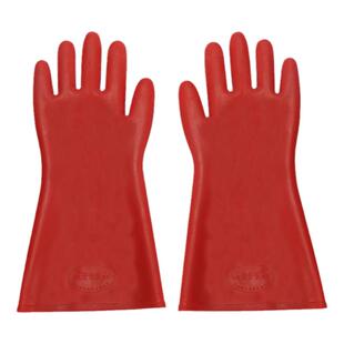 绝缘手套12KV380V高压防电10KV35KV220V家用橡胶电工25kv5KV手套