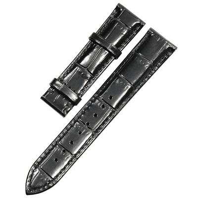 真皮表带亮光适配浪琴美度欧米茄