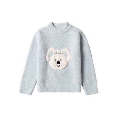 贝肽斯男女童宝宝加厚加绒针织衫