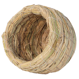 鸟窝鹦鹉窝草编睡觉窝牡丹虎皮玄凤过冬天专用保暖鸟笼悬挂鸟巢窝