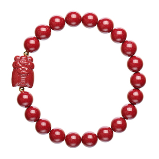 纯正朱砂金蝉手链一鸣惊人考试上岸手串考公知了金榜题名男女礼物