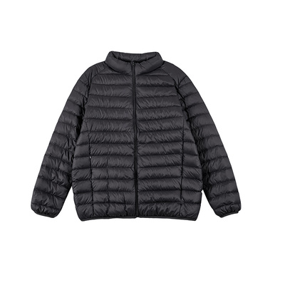 加肥加大码90白鸭绒轻薄羽绒服