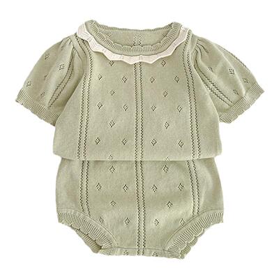 T恤上衣薄款花苞裤两件套装