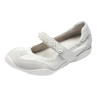 莱尔斯丹YOUNG夏季新款复古羊皮芭蕾风休闲玛丽珍德训鞋女6M24302