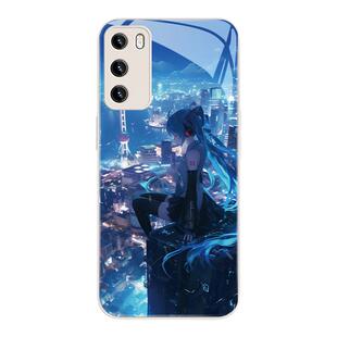 适用vivox100pro手机壳二次元小米14初音未来neo9女款iqoo12高级感reno11新款10创意k70小众s18日系x90玻璃13