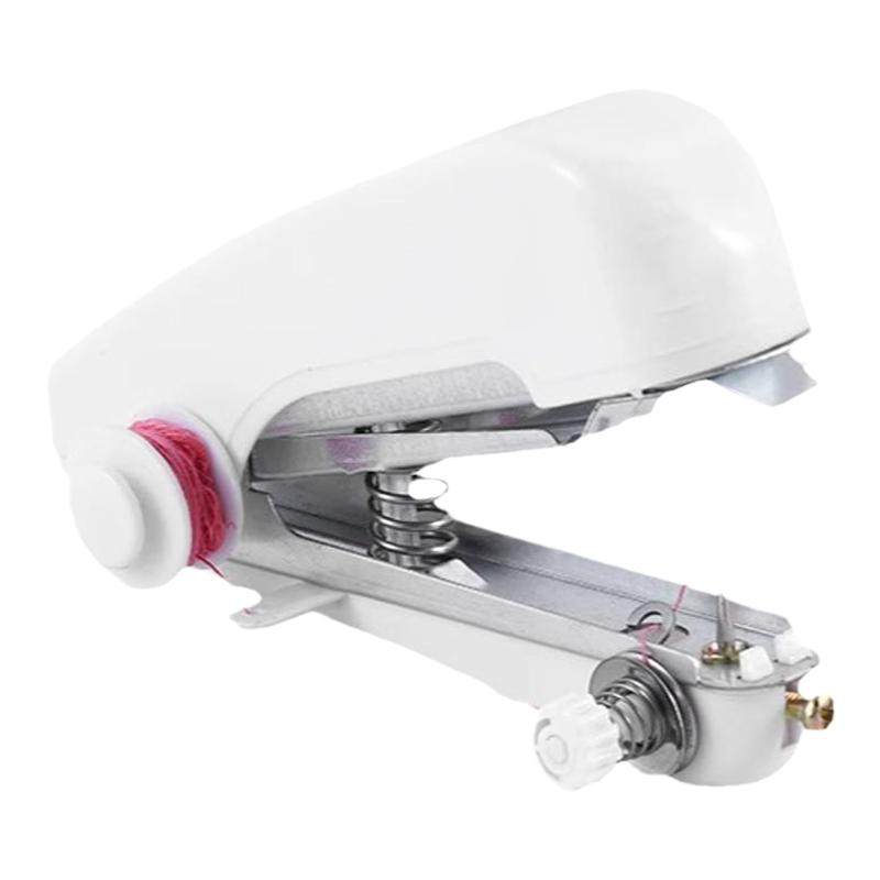 便携式手动迷你微型缝纫机家用手持简易缝衣服神器袖珍小型裁缝机