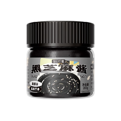 昔日印象黑芝麻酱高蛋白醇厚丝滑