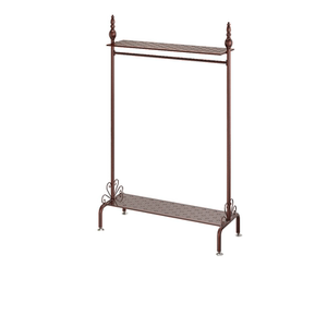 落地挂衣架单杆式阳台凉衣架晾衣杆卧室内简易衣帽架家用衣服架子