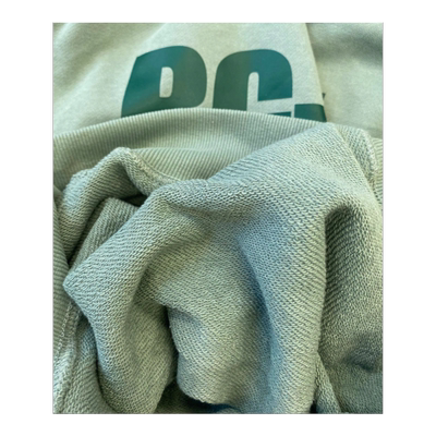 超火cec浅绿色连帽卫衣女秋冬