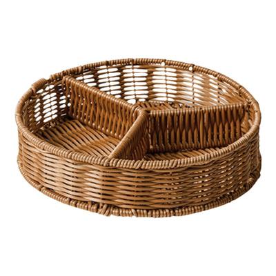 唯物生活仿藤编编织筐不易发霉