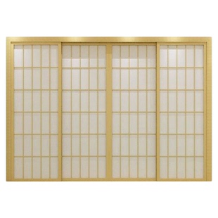 宋代美学门雪见门隔断门客厅屏风酒馆茶室推拉折叠移门木格栅门