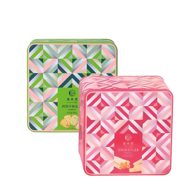 KAMWAH锦华西饼什锦曲奇饼干原味黄油蛋卷零食礼盒夜宵早餐伴手礼