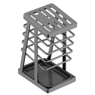 厨房刀架放菜刀剪刀水果刀置物架家用沥水台面刀具收纳架刀座一体