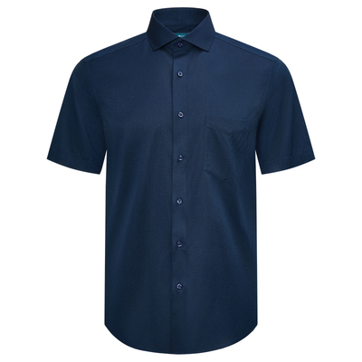 【免烫】G2000男装2025商场同款舒适棉质弹性贴袋设计短袖衬衫