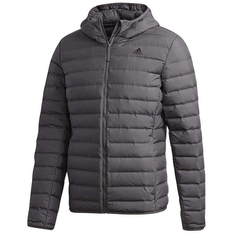 Adidas/阿迪达斯正品男子薄款防风户外训练运动羽绒服GE5879