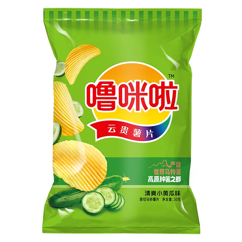 噜咪啦云贵特产薯片原切鲜切香脆薯片