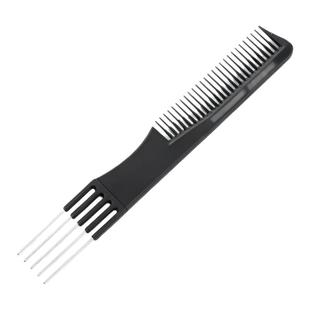 分发缝梳五针五齿尖尾梳子化妆师剪发理发打毛美发造型五叉挑发梳
