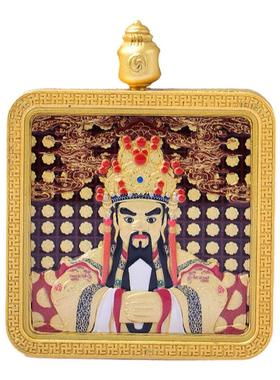 五爷有求必应吊坠唐卡佛牌