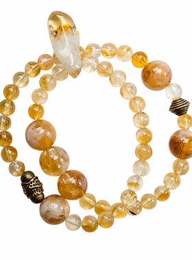 随性搭小众不撞款水晶手串手链