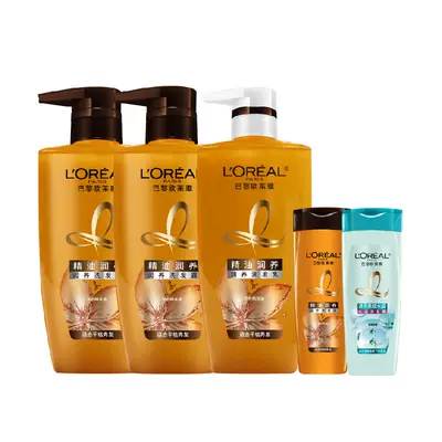 欧莱雅精油润养洗护套装润滑滋养