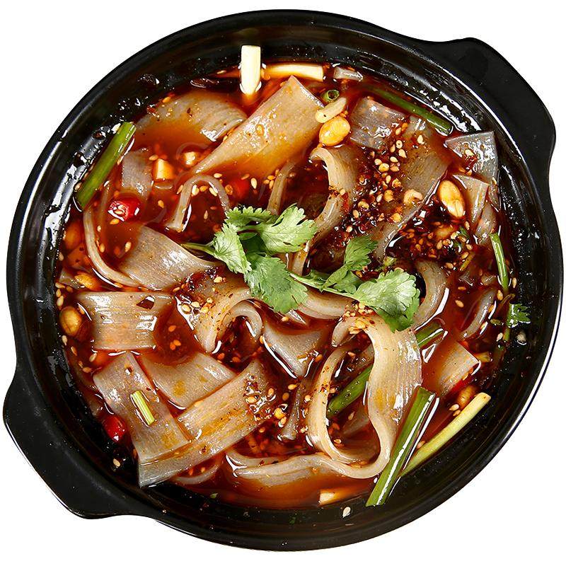 袁鲜川味火锅粉宽粉川粉成都牛油火锅底料红薯粉宿舍速食夜宵免煮