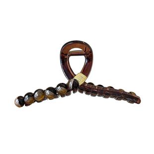 抓夹女2024新款后脑勺饱满高级感鲨鱼夹子大号发量多盘发发夹头饰