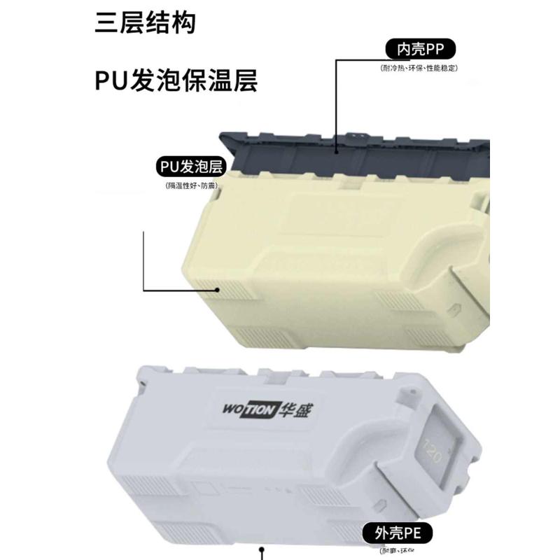 华盛冷藏箱大容量野餐户外保温箱 刀鲅海钓箱冰块箱拉杆带轮可坐
