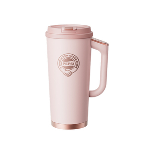 百事可乐(PEPSI)烧水杯载便携电热水杯旅行烧水壶电热水壶保温杯