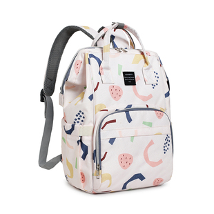 时尚妈咪包双肩包新款母婴大容量妈妈带娃轻便多功能孕妇手提外出