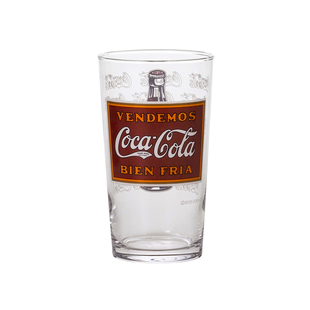 迦乐进口aderia石冢硝子可口可乐联名复古玻璃杯可乐杯果汁杯水杯