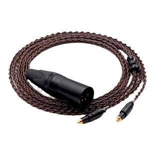 适用于舒尔SRH1440 SRH1840 SRH1540  4.4四芯卡农平衡耳机升级线