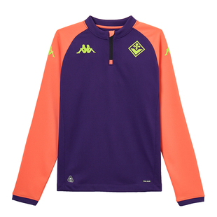 酷锐足球KAPPA卡帕25/26佛罗伦萨半拉链训练长袖套头衫351Z5MW