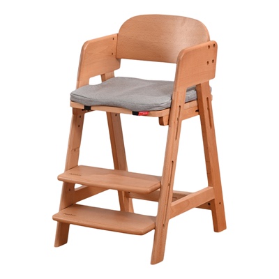 日本Aooboy儿童椅子实木升降