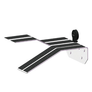 新派reptizoo乌龟晒台爬台高水位亚克力吸盘跳水龟缸深水浮岛爬梯