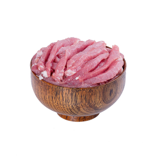 云南密架山猪有机黑毛土猪肉200g*4份新鲜前后腿里脊肉丝炒菜食材