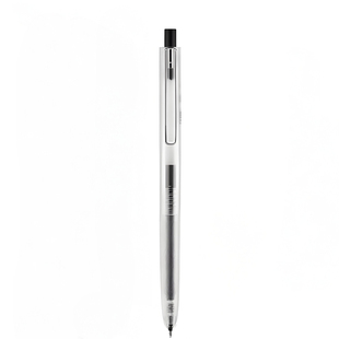 TOME图米701炭黑按动中性笔0.5mmST头黑色速干防摔防滑学生签字笔