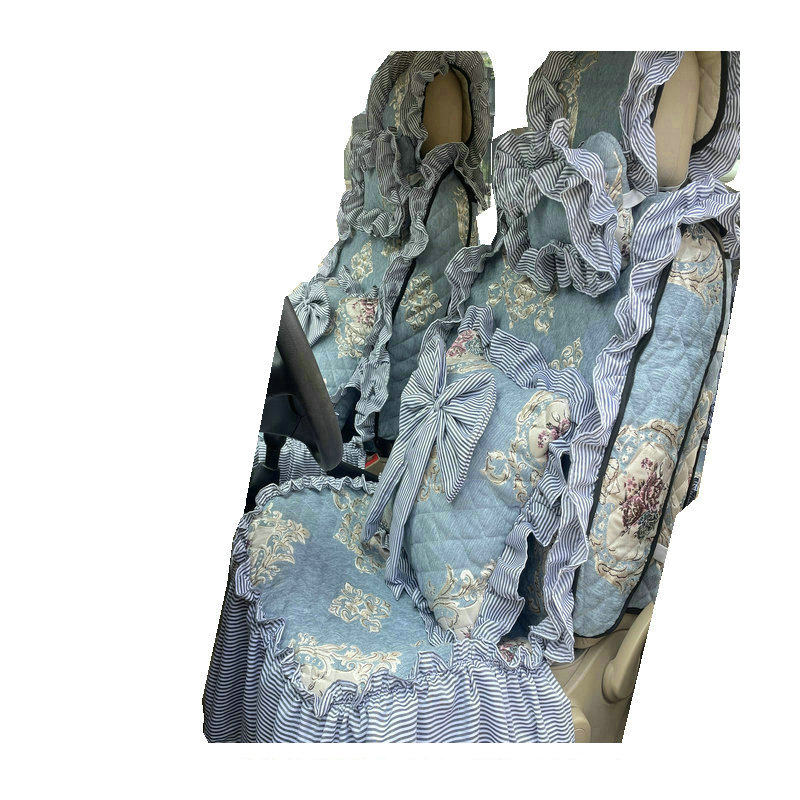 雪尼尔欧式女士四季通用座垫套