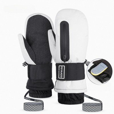 【凯夫拉内置护腕】滑雪手套