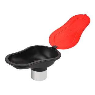 简易临时马桶装修工人专用塑料蹲便器一次性工地施工用防臭可冲水